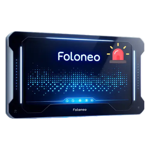 Alarme professionnelle en fonctionnement