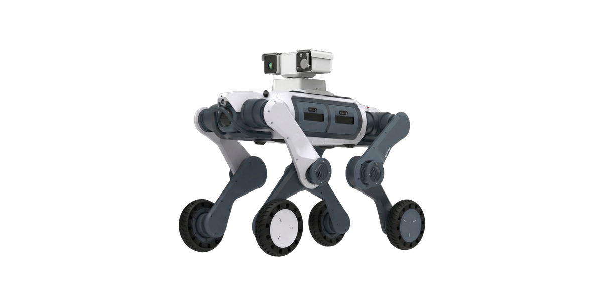 TERRA, chien robot de surveillance autonome avec caméra thermique et couleur